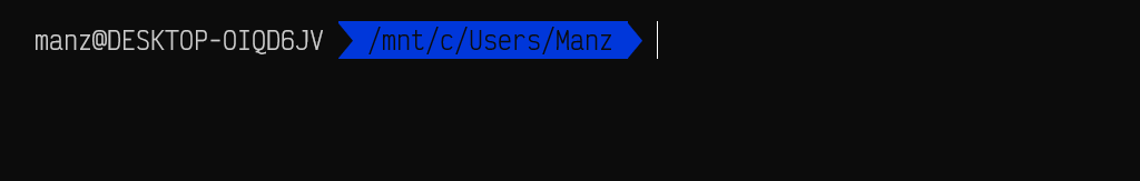 Theme Agnoster de Oh My Zsh